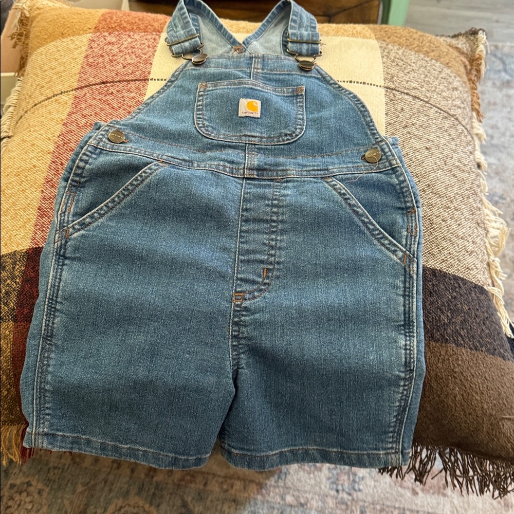 Carhartt Classic Blue Denim Overalls